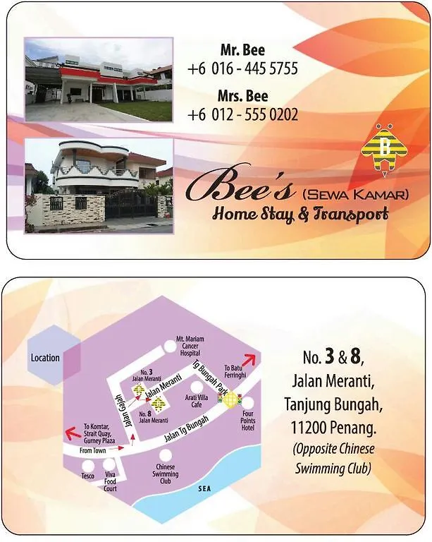 Bee'S Homestay George Town
